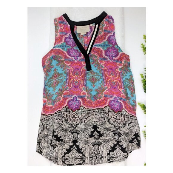Anthropologie Vanessa Virginia Finn boho tank - Size XS - Picture 2 of 3